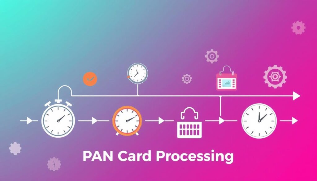 PAN card processing time